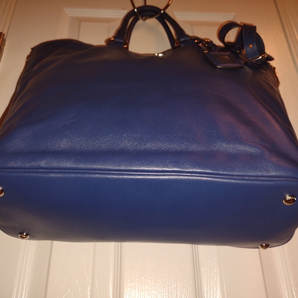 PRADA BLUETTE Soft Calf Leather Bag - Picture 11 of 16